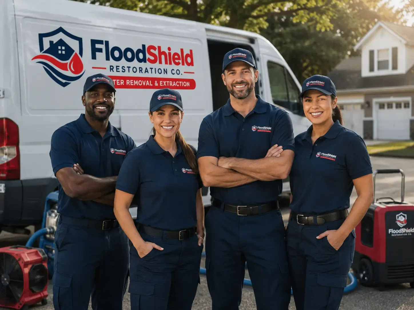 Flood Damage Restoration company in Valley Lee, MD